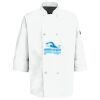 Eight Pearl Button Chef Coat with Thermometer Pocket Thumbnail