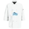 Eight Pearl Button Chef Coat with Thermometer Pocket Thumbnail