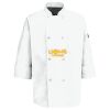 Eight Pearl Button Chef Coat with Thermometer Pocket Thumbnail