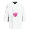 Eight Pearl Button Chef Coat with Thermometer Pocket Thumbnail