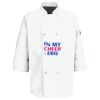 Eight Pearl Button Chef Coat with Thermometer Pocket Thumbnail