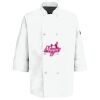 Eight Pearl Button Chef Coat with Thermometer Pocket Thumbnail
