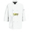 Eight Pearl Button Chef Coat with Thermometer Pocket Thumbnail