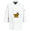 Eight Pearl Button Chef Coat with Thermometer Pocket Thumbnail