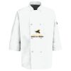 Eight Pearl Button Chef Coat with Thermometer Pocket Thumbnail