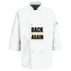 Eight Pearl Button Chef Coat with Thermometer Pocket Thumbnail