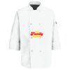 Eight Pearl Button Chef Coat with Thermometer Pocket Thumbnail