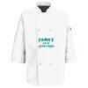 Eight Pearl Button Chef Coat with Thermometer Pocket Thumbnail