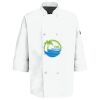 Eight Pearl Button Chef Coat with Thermometer Pocket Thumbnail