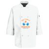 Eight Pearl Button Chef Coat with Thermometer Pocket Thumbnail