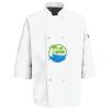 Eight Pearl Button Chef Coat with Thermometer Pocket Thumbnail