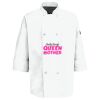 Eight Pearl Button Chef Coat with Thermometer Pocket Thumbnail