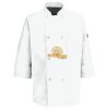 Eight Pearl Button Chef Coat with Thermometer Pocket Thumbnail