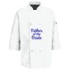 Eight Pearl Button Chef Coat with Thermometer Pocket Thumbnail