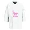 Eight Pearl Button Chef Coat with Thermometer Pocket Thumbnail
