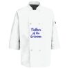 Eight Pearl Button Chef Coat with Thermometer Pocket Thumbnail