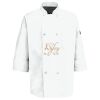 Eight Pearl Button Chef Coat with Thermometer Pocket Thumbnail