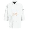 Eight Pearl Button Chef Coat with Thermometer Pocket Thumbnail
