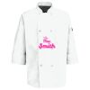 Eight Pearl Button Chef Coat with Thermometer Pocket Thumbnail