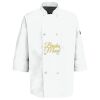 Eight Pearl Button Chef Coat with Thermometer Pocket Thumbnail
