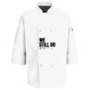 Eight Pearl Button Chef Coat with Thermometer Pocket Thumbnail