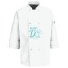 Eight Pearl Button Chef Coat with Thermometer Pocket Thumbnail