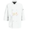 Eight Pearl Button Chef Coat with Thermometer Pocket Thumbnail