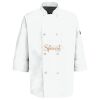 Eight Pearl Button Chef Coat with Thermometer Pocket Thumbnail