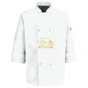 Eight Pearl Button Chef Coat with Thermometer Pocket Thumbnail