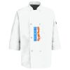 Eight Pearl Button Chef Coat with Thermometer Pocket Thumbnail
