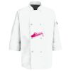 Eight Pearl Button Chef Coat with Thermometer Pocket Thumbnail
