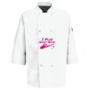Eight Pearl Button Chef Coat with Thermometer Pocket Thumbnail