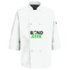 Eight Pearl Button Chef Coat with Thermometer Pocket Thumbnail