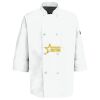 Eight Pearl Button Chef Coat with Thermometer Pocket Thumbnail