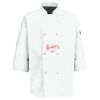 Eight Pearl Button Chef Coat with Thermometer Pocket Thumbnail