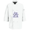 Eight Pearl Button Chef Coat with Thermometer Pocket Thumbnail