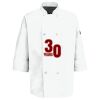 Eight Pearl Button Chef Coat with Thermometer Pocket Thumbnail