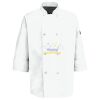 Eight Pearl Button Chef Coat with Thermometer Pocket Thumbnail