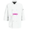 Eight Pearl Button Chef Coat with Thermometer Pocket Thumbnail