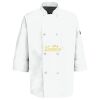 Eight Pearl Button Chef Coat with Thermometer Pocket Thumbnail