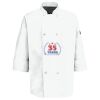 Eight Pearl Button Chef Coat with Thermometer Pocket Thumbnail