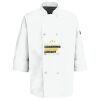 Eight Pearl Button Chef Coat with Thermometer Pocket Thumbnail