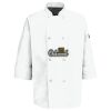 Eight Pearl Button Chef Coat with Thermometer Pocket Thumbnail