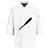Eight Pearl Button Chef Coat with Thermometer Pocket Thumbnail