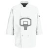 Eight Pearl Button Chef Coat with Thermometer Pocket Thumbnail