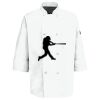 Eight Pearl Button Chef Coat with Thermometer Pocket Thumbnail
