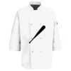 Eight Pearl Button Chef Coat with Thermometer Pocket Thumbnail
