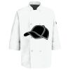 Eight Pearl Button Chef Coat with Thermometer Pocket Thumbnail