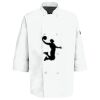 Eight Pearl Button Chef Coat with Thermometer Pocket Thumbnail