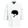 Eight Pearl Button Chef Coat with Thermometer Pocket Thumbnail